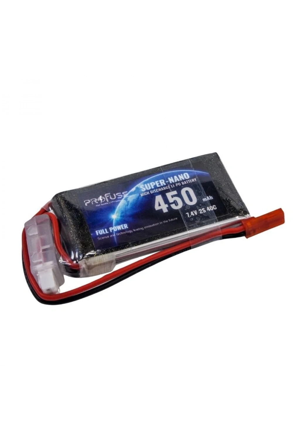 7.4V 2S 450mAh 40C Lipo Batarya