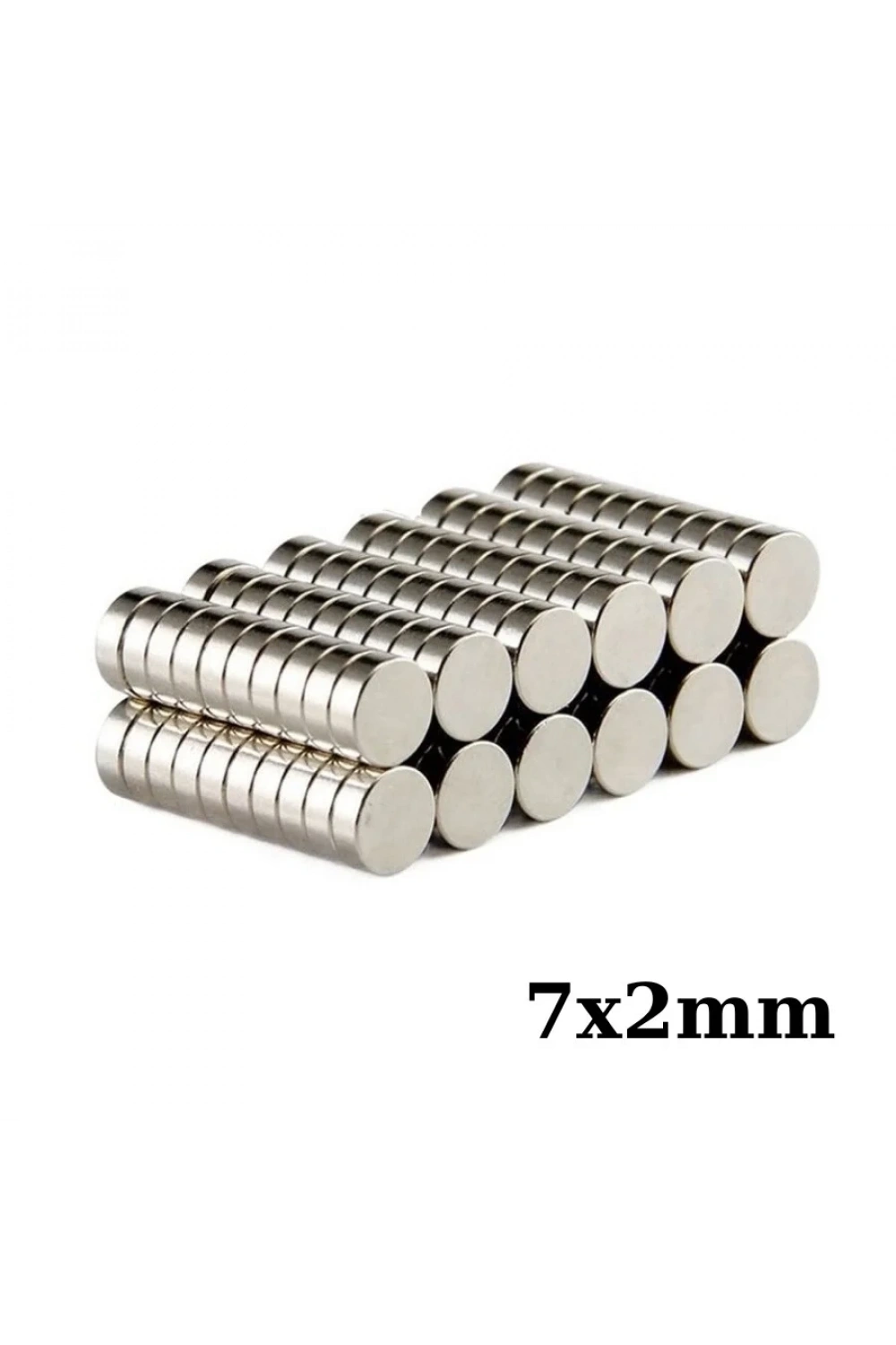 7x2mm Neodyum Güçlü Mıknatıs - Neodim Magnet
