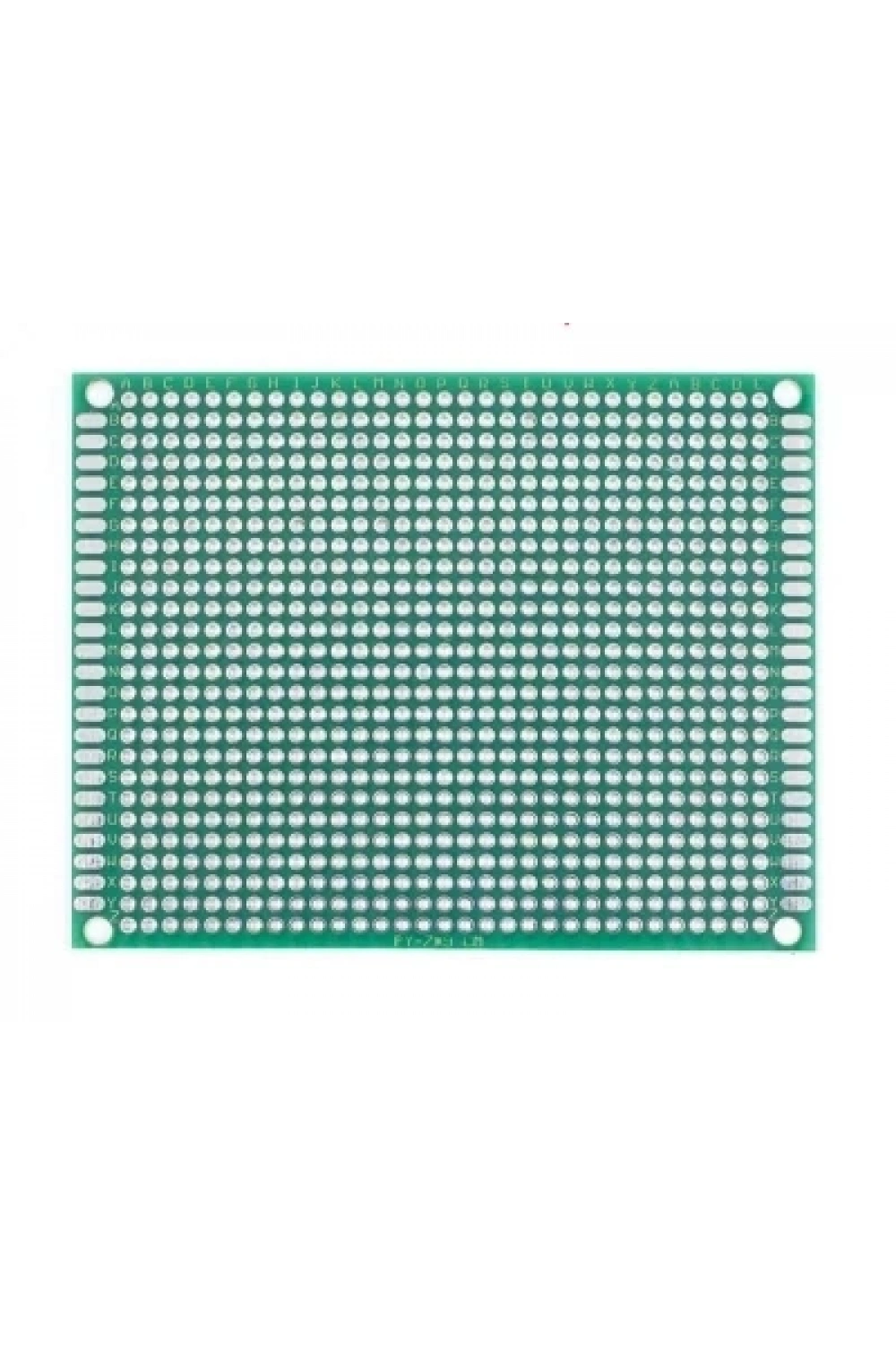 7x9cm Epoxy Çift Taraflı Delikli Plaket