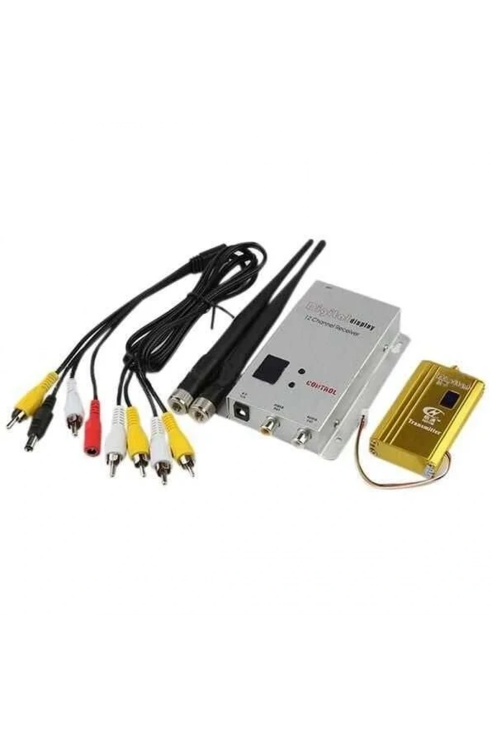 8 Kanal FPV Kablosuz Görüntü Aktarıcı Set 1.2 Ghz 1500 mW