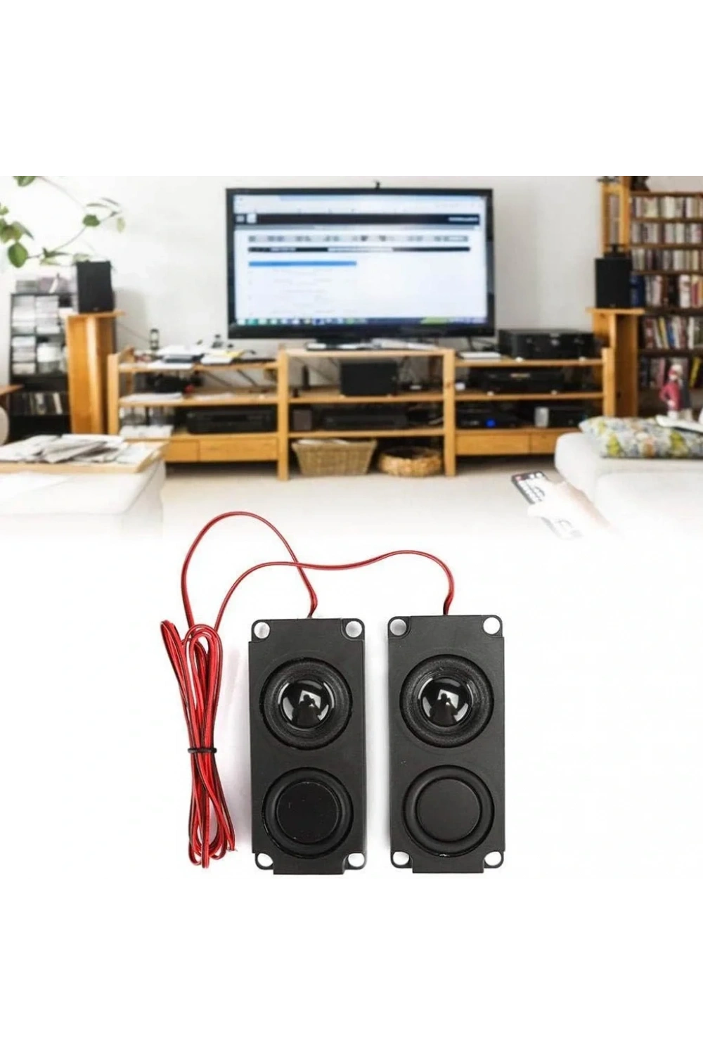 8 Ohm 5W Hoparlör 2li Takım