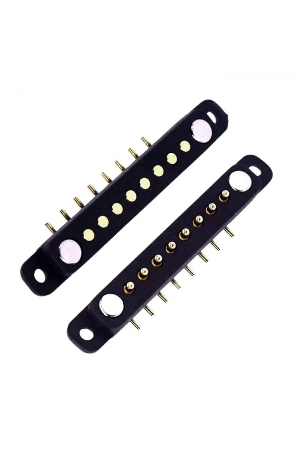 8-Pin 2.54mm 90C Pogo Pin Manyetik Konnektör Takımı - Kulaklı