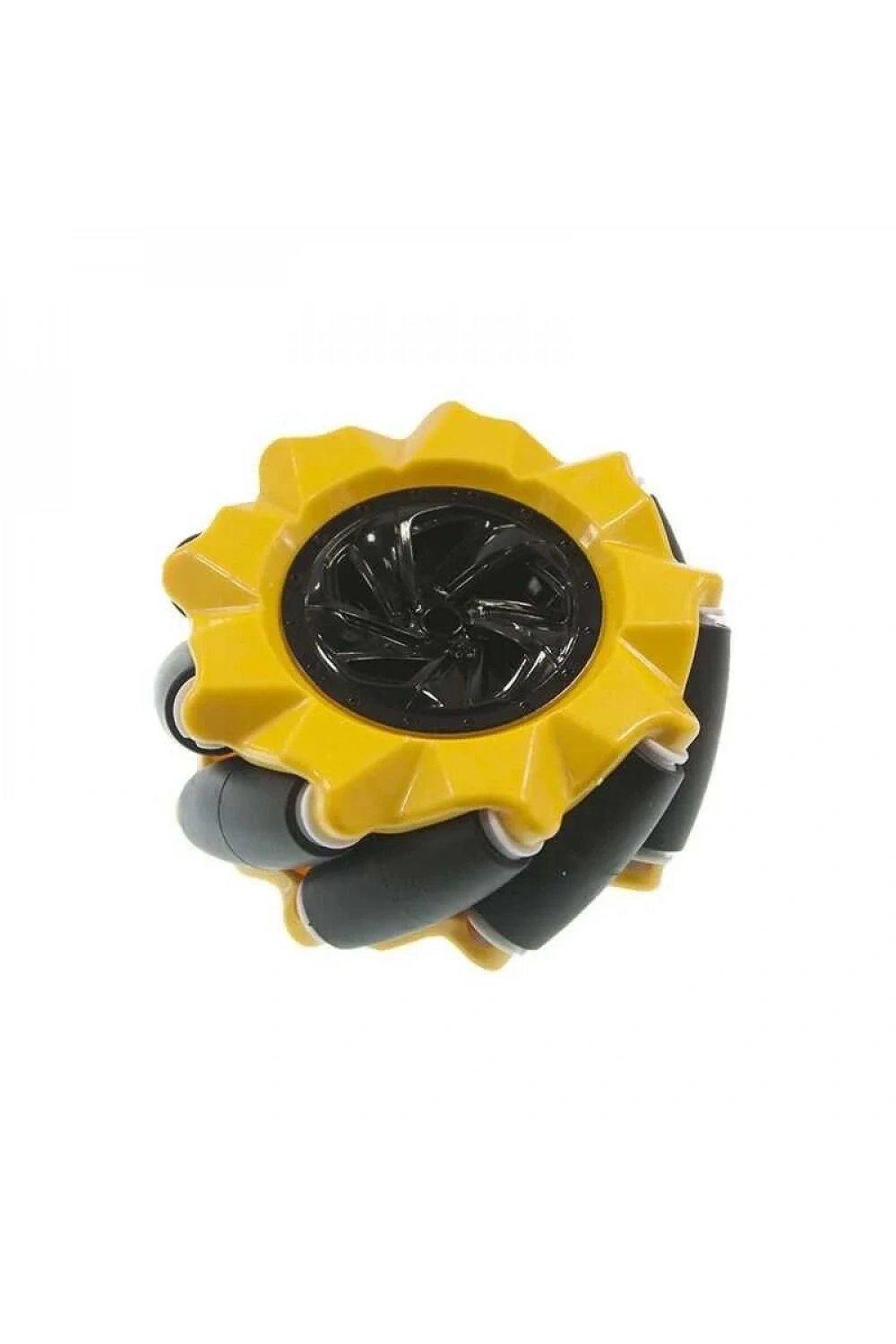 80mm Sarı Omni Mecanum Tekerlek - Sağ