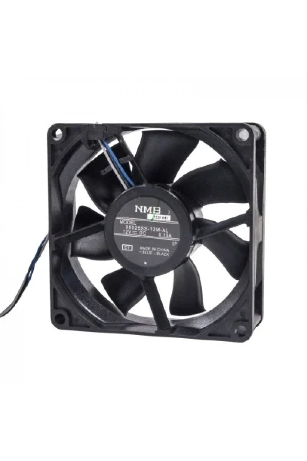 80x80x25mm 12V 0.15A Fan 3 Kablolu