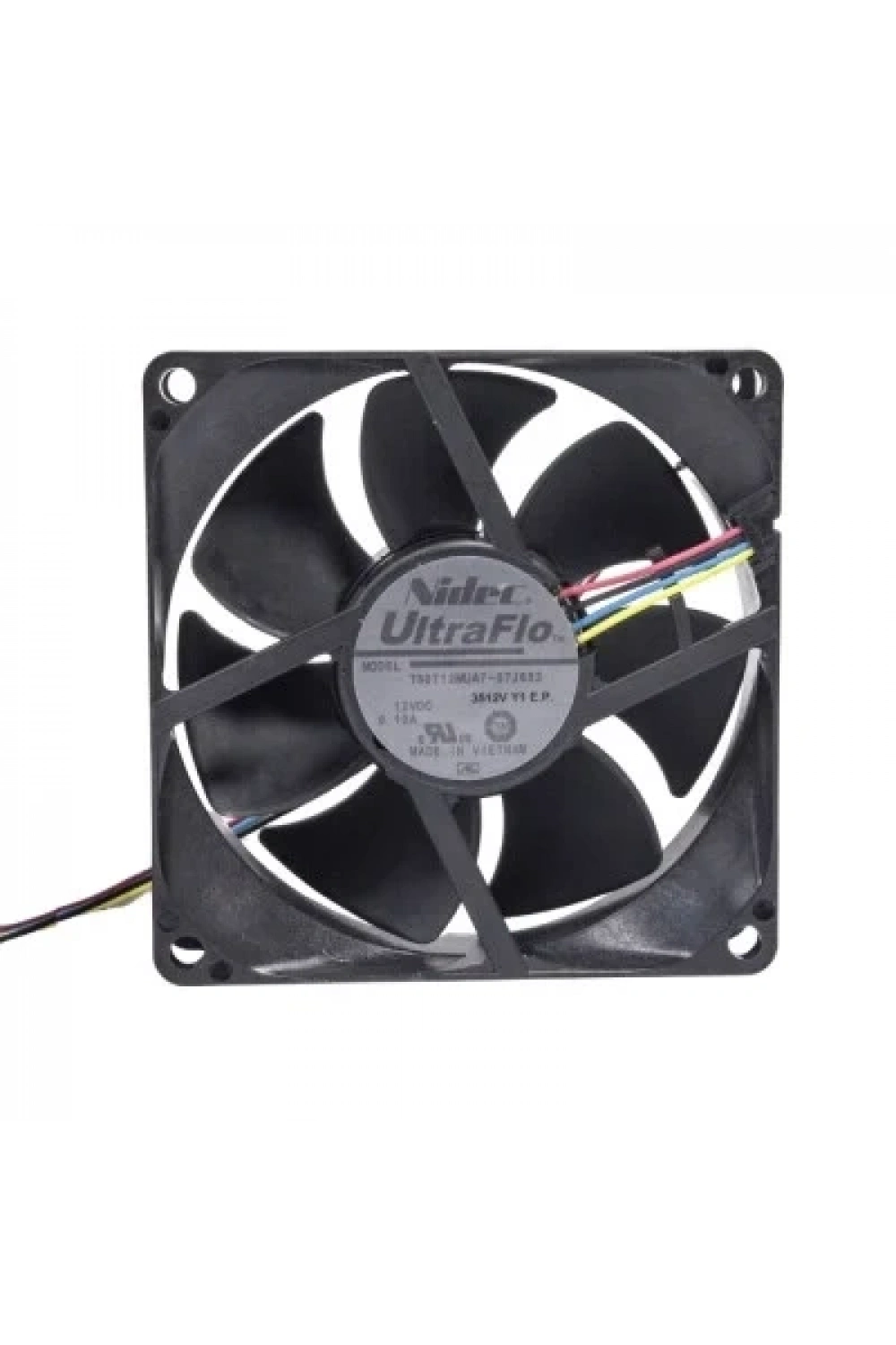 80x80x25mm 12V 0.19A Fan 4 Kablolu