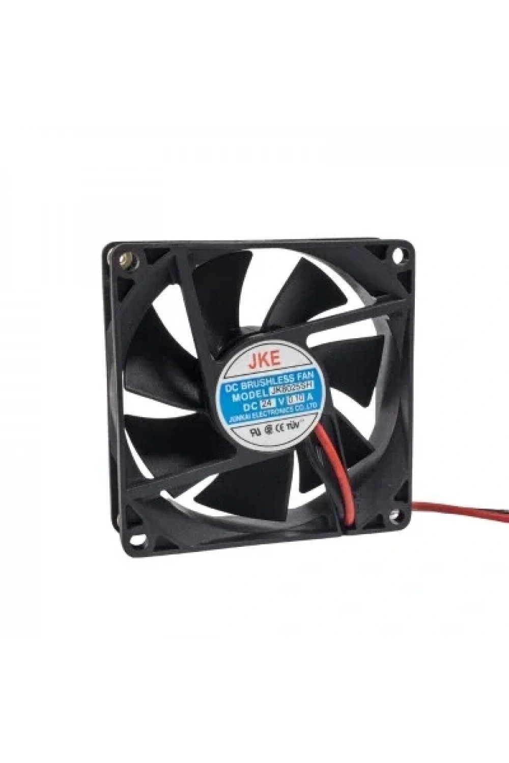 80x80x25mm 24V 0.10A Fan 2 Kablolu