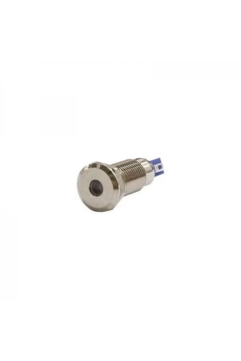 8mm 24v Beyaz Led Metal Sinyal Lambası IP67 GQ8F-W