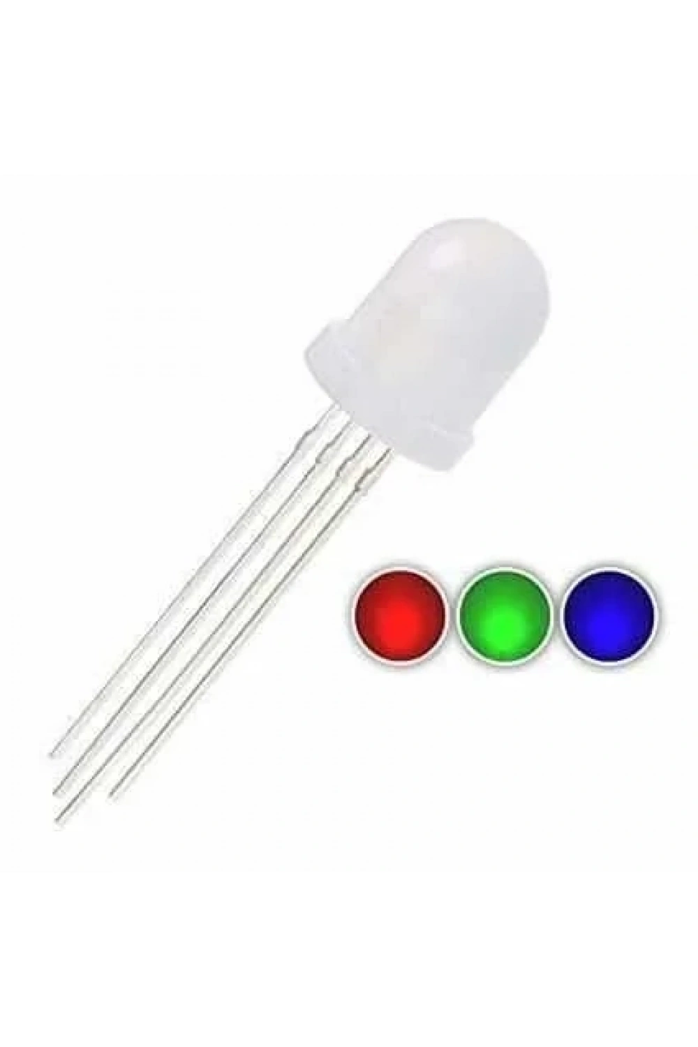 8mm RGB LED 4 Bacaklı Ortak Anot