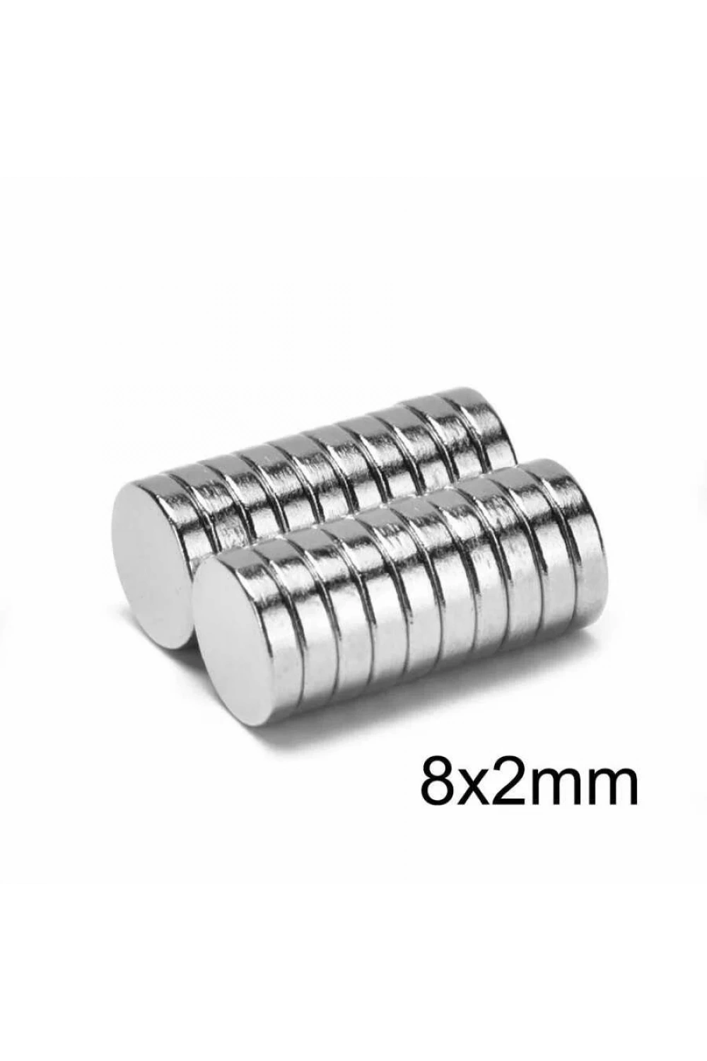 8X2mm Neodyum Güçlü Mıknatıs - Neodim Magnet