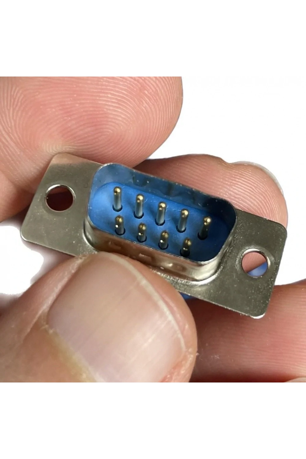 9 Pin DB9 Erkek Konnektör D-Sub Lehim Tipi 1 Adet