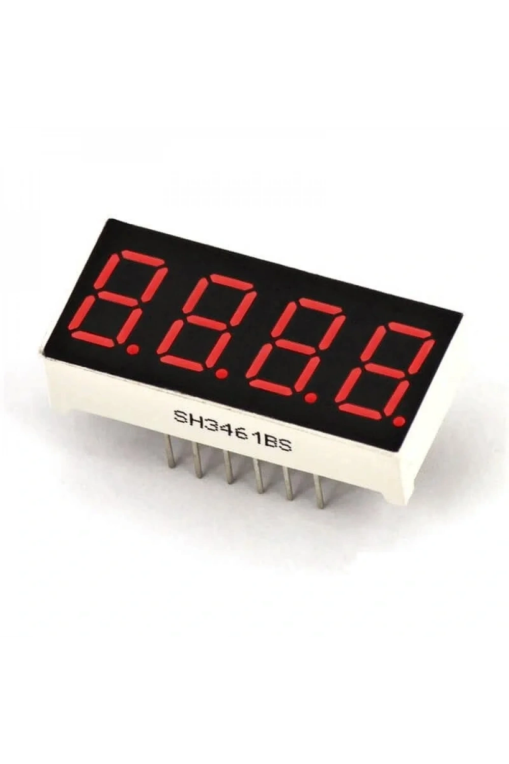 9.2mm 4lü 7 Segment Display Ekran Kırmızı Ortak Anot