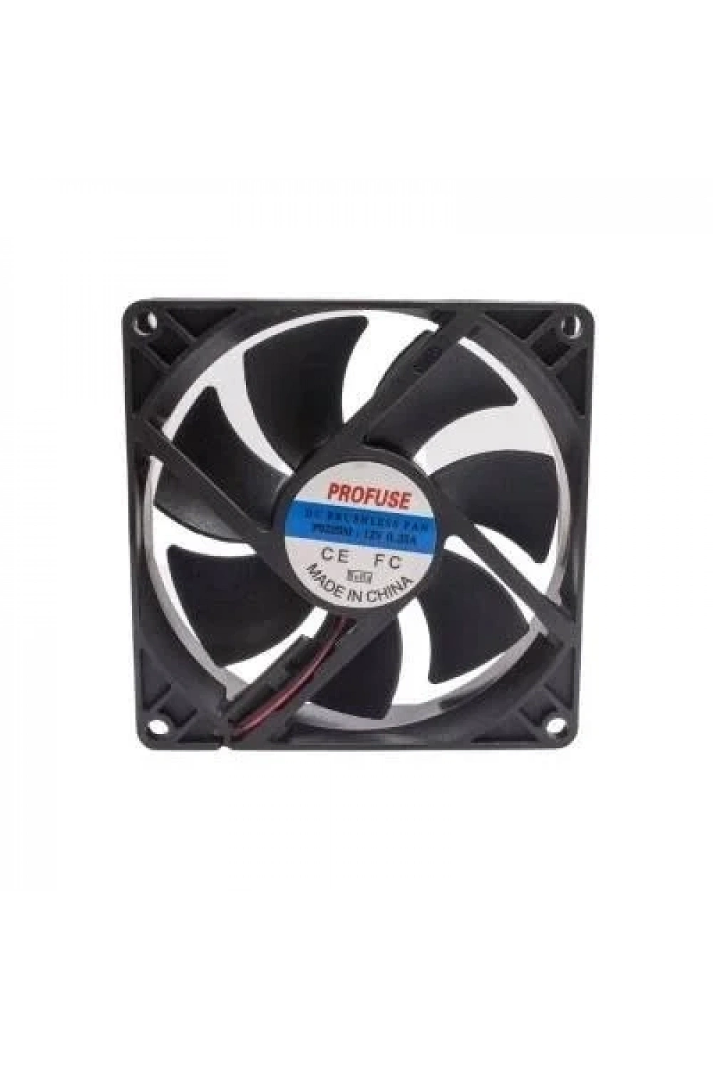 92x92x25mm 12V 0.25A Fan 2 Kablolu