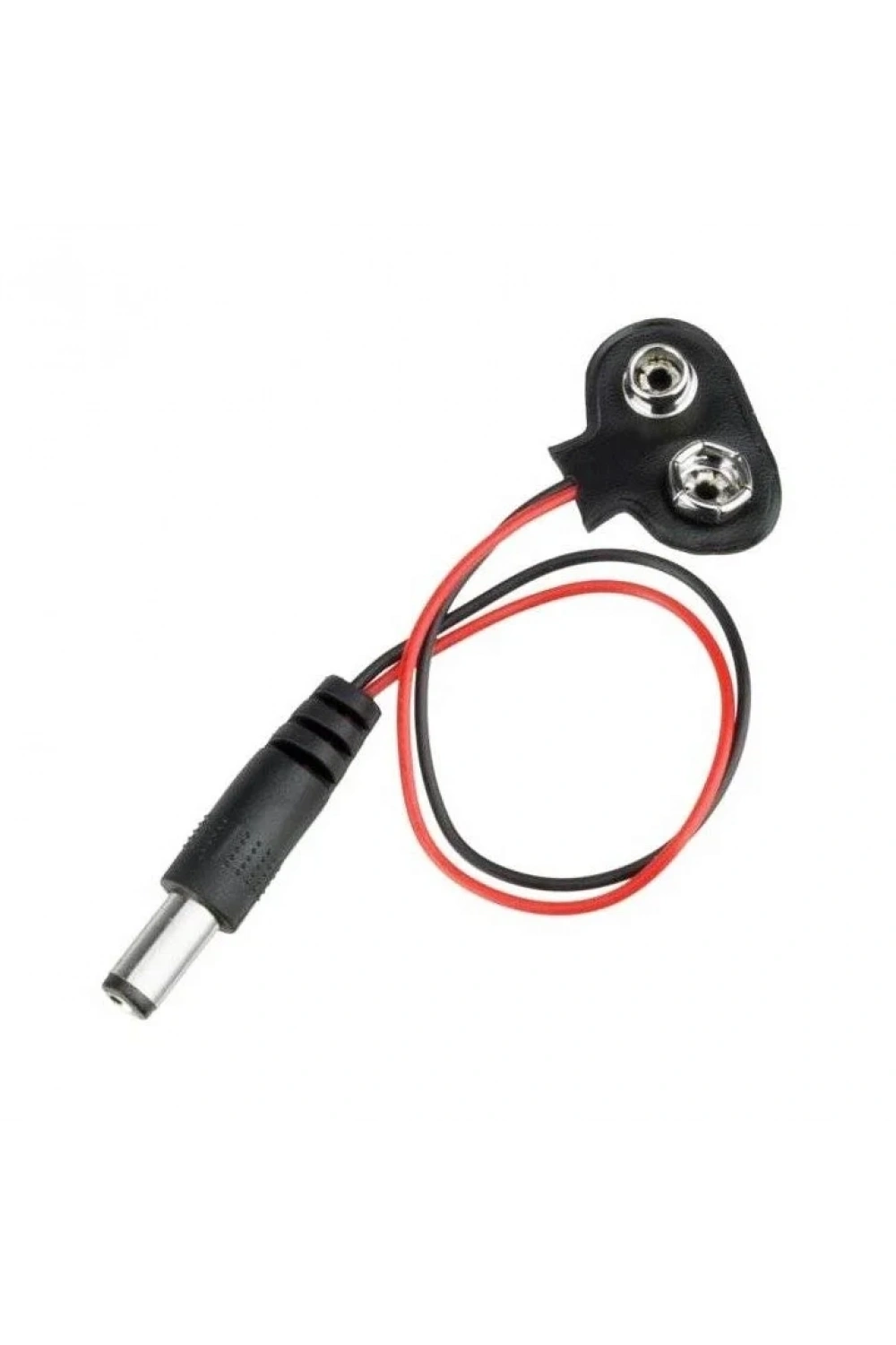 9V Jacklı Pil Soketi - T-Tip