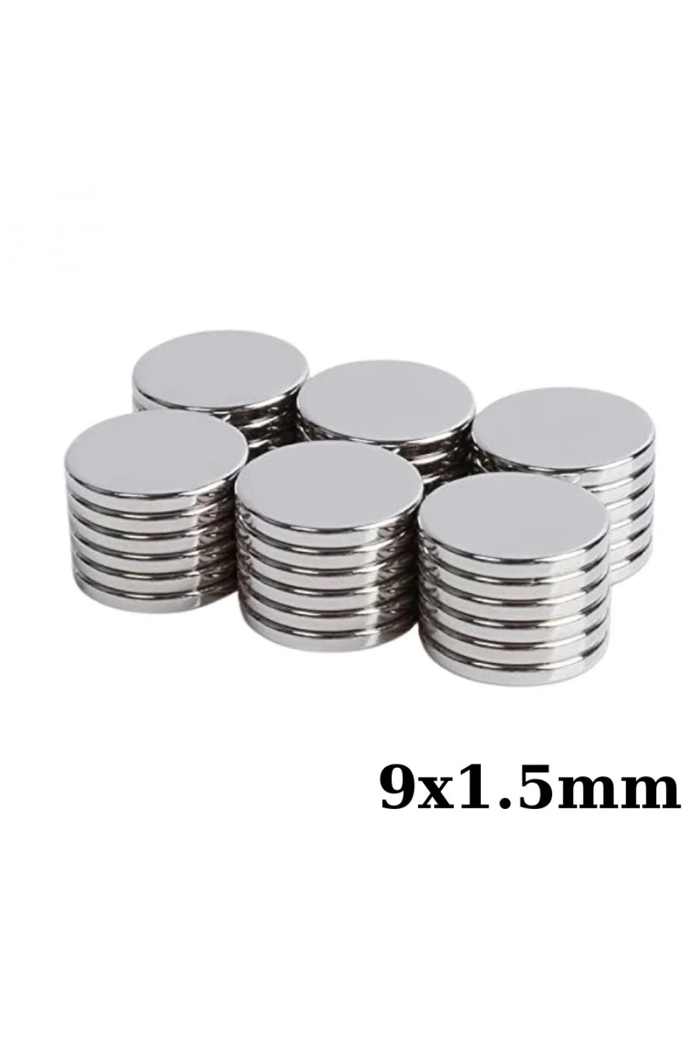 9x1.5mm Neodyum Güçlü Mıknatıs - Neodim Magnet