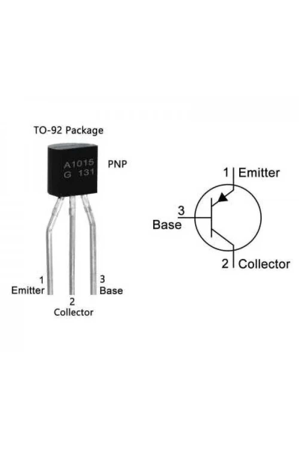 A1015 - TO92 PNP Transistör