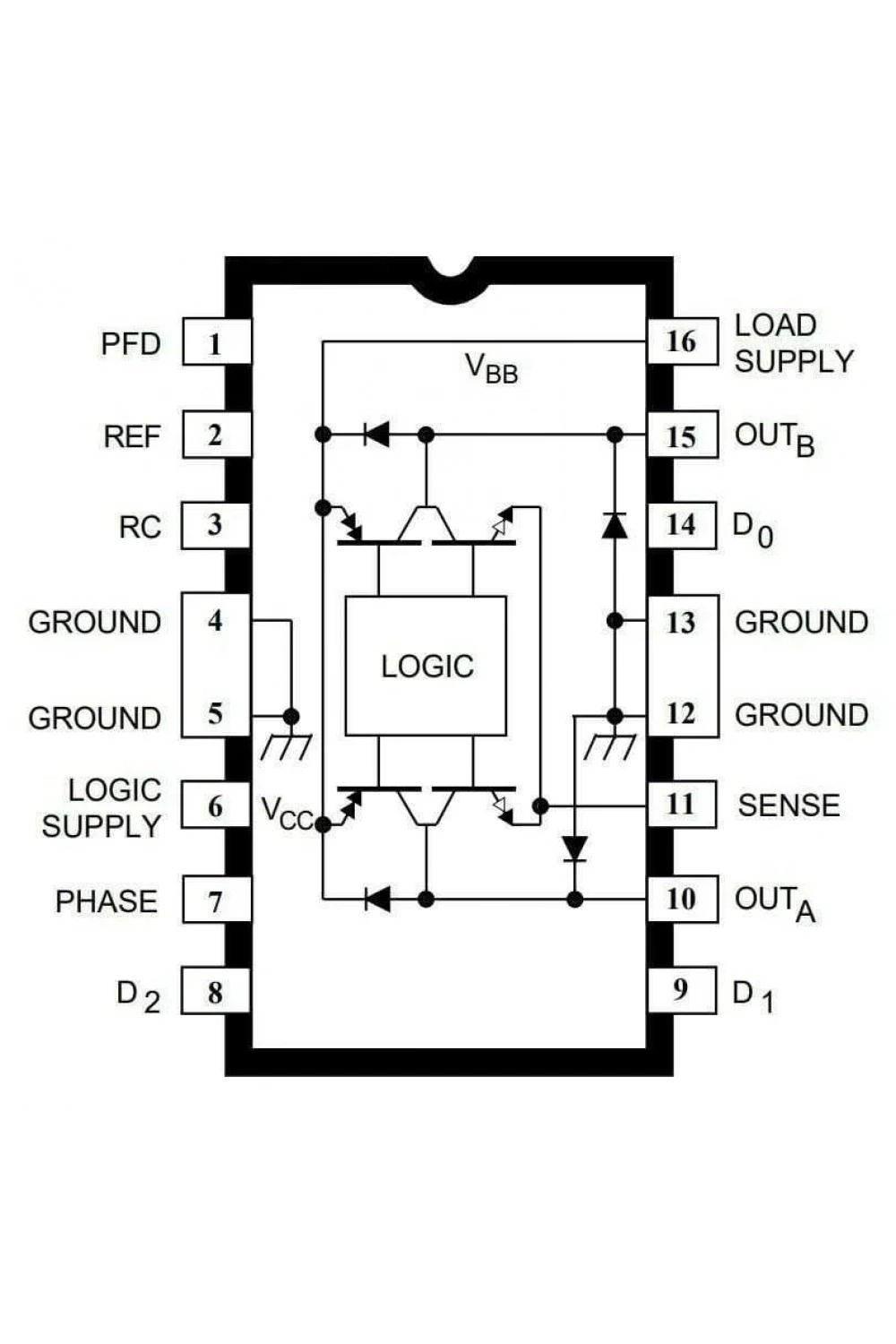 A3955SLB SMD Entegre