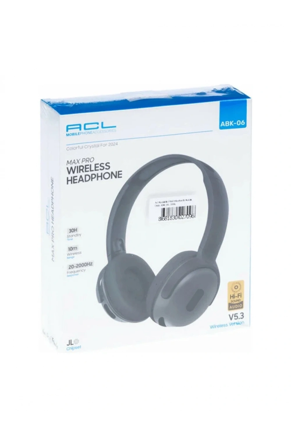 ABK-06 Wireless V5.3 Hi-Fi Ses Kaliteli Kulak Üstü Kablosuz Bluetooth Kulaklık