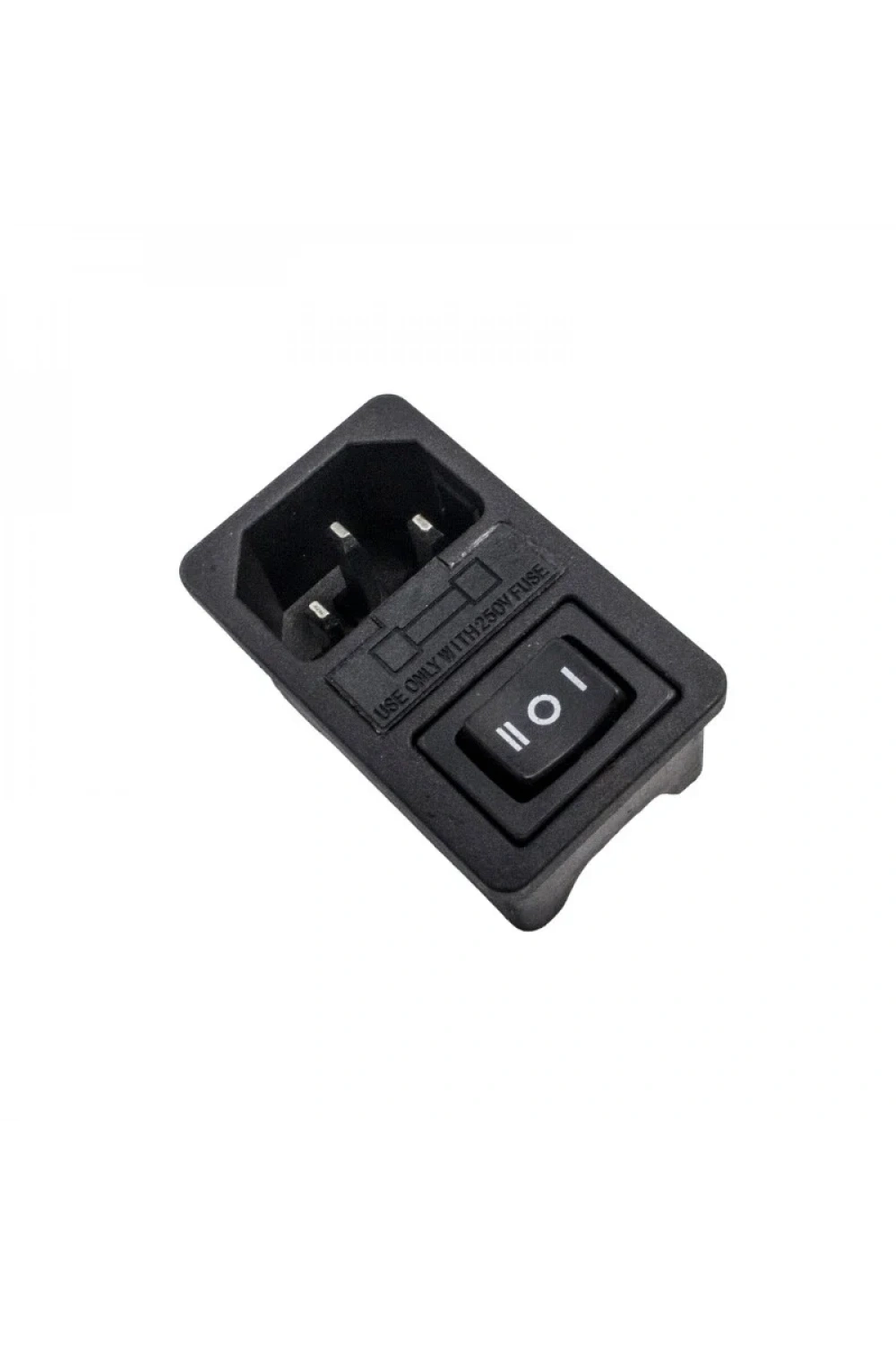 AC-01 Erkek Power Soketi On-Off-On Anahtarlı