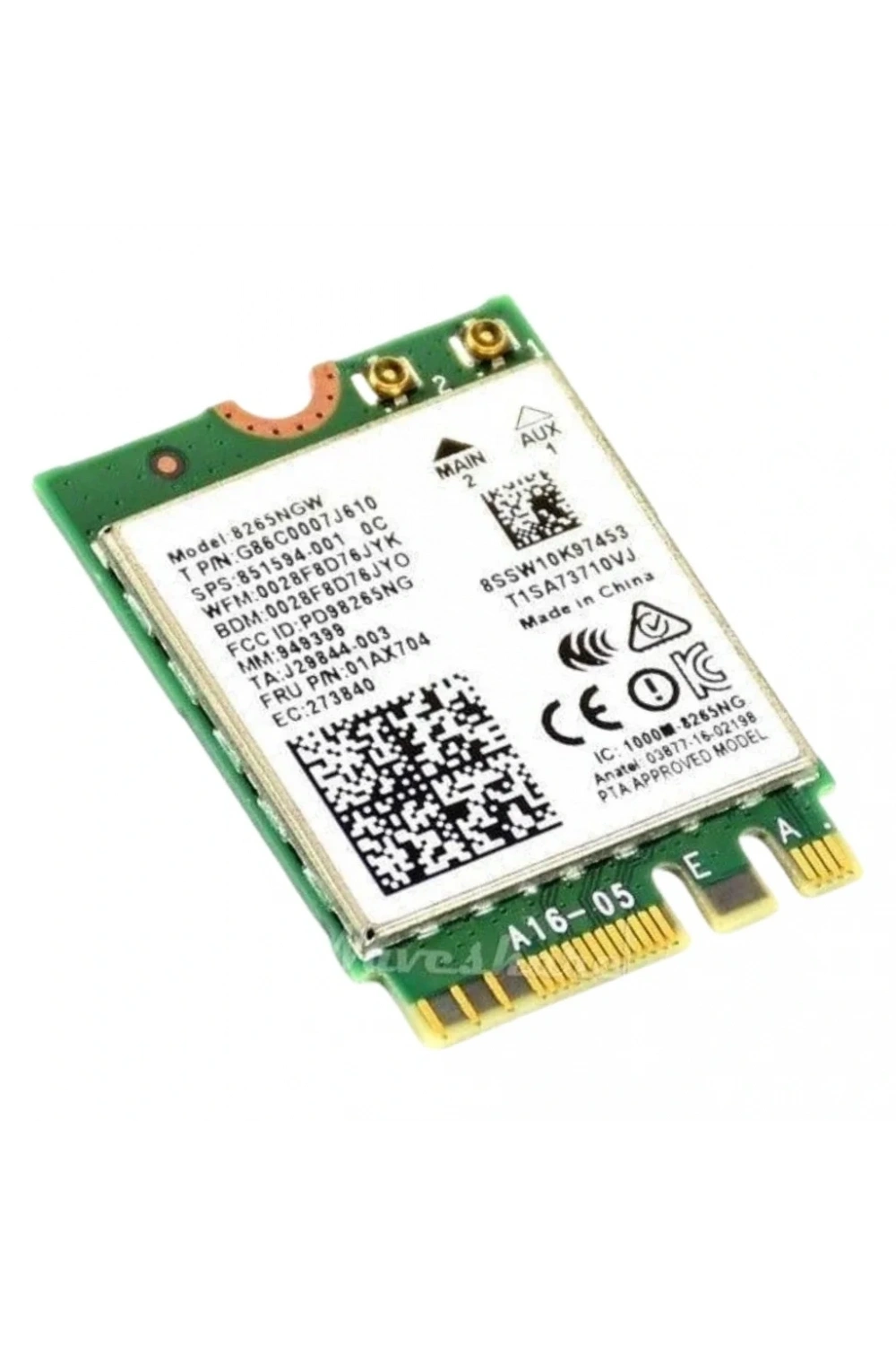 AC8265 Jetson Nano için Kablosuz NIC, WiFi / Bluetooth