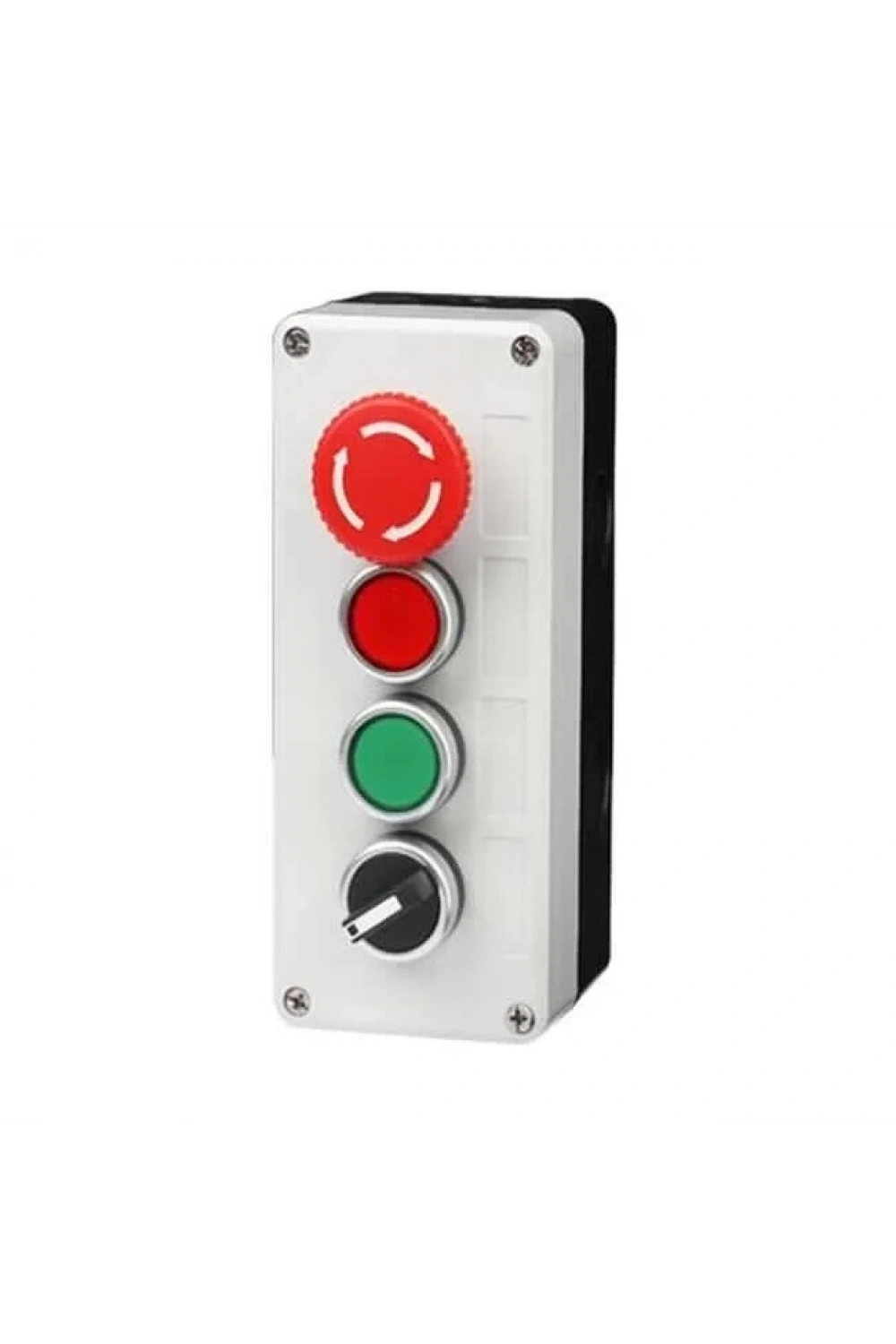 Acil Stop - Mandal Switch ve İkili Push Buton Kutusu