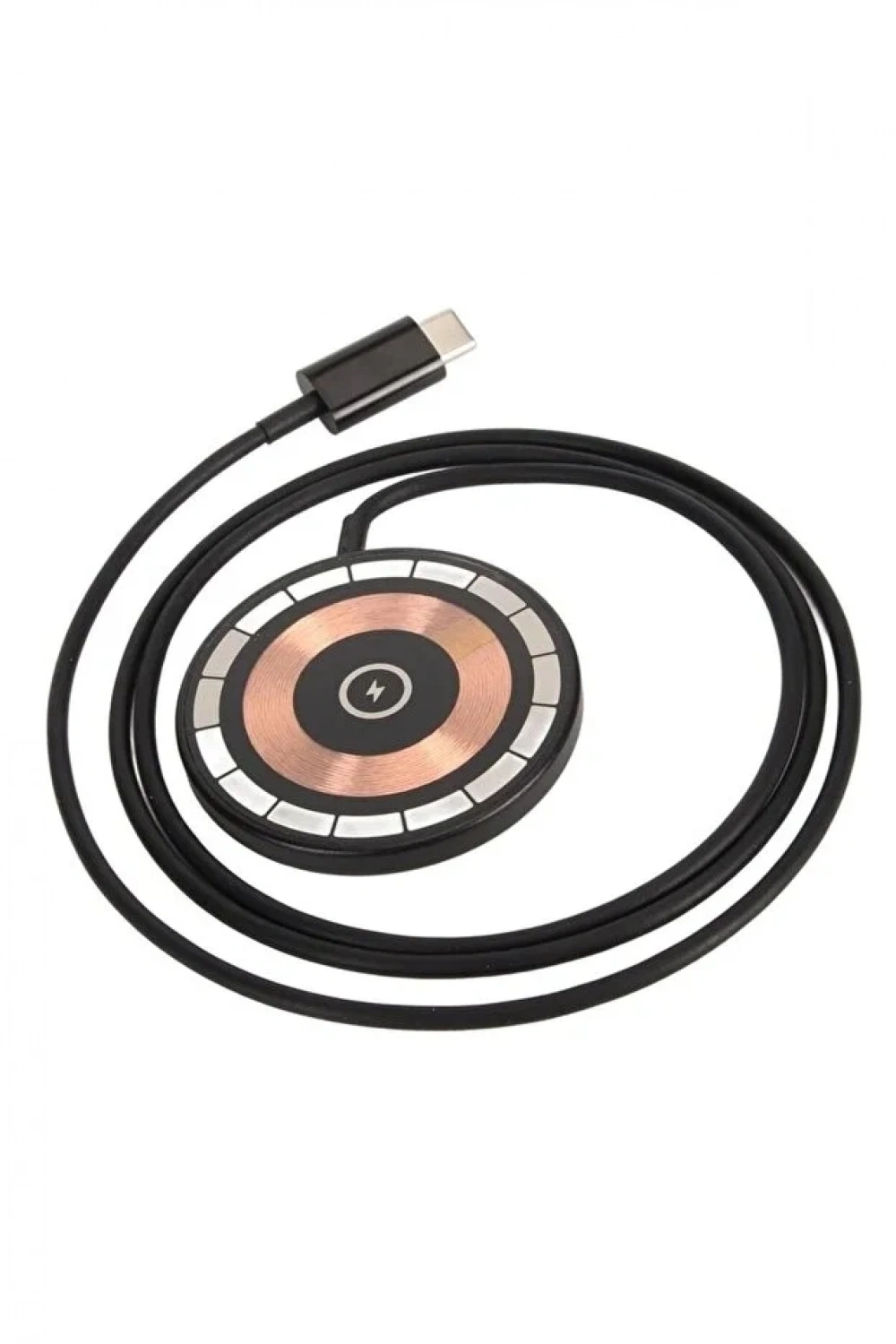 ACL 15W Type-C Magsafe Manyetik Şeffaf Görünümlü Kablosuz Şarj Cihazı AW16
