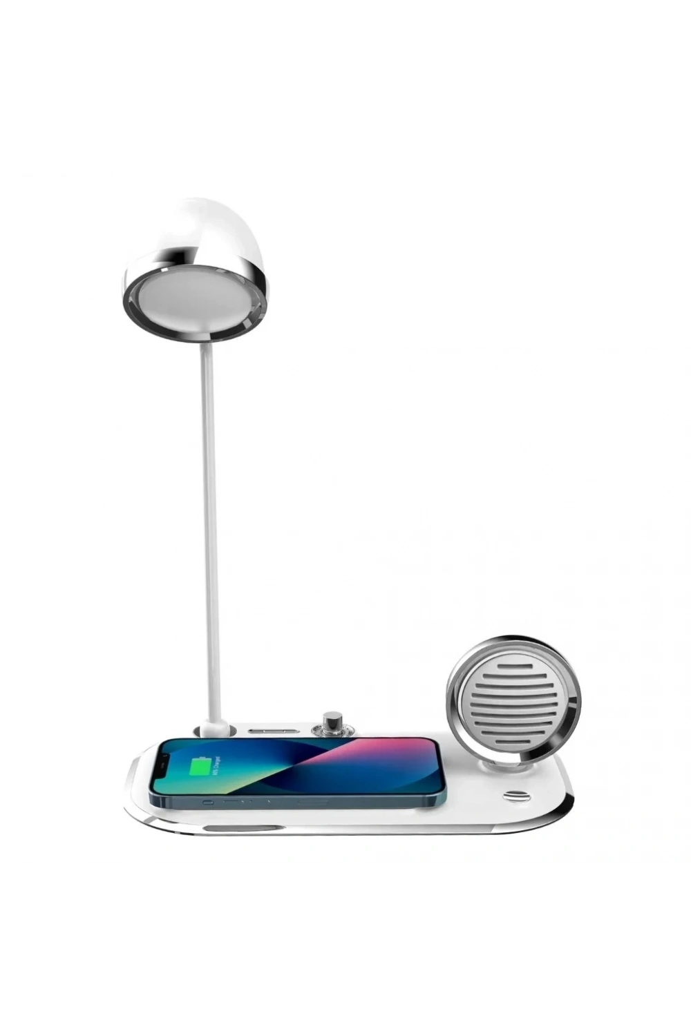 ACL 3in1 Masa Lambalı Bluetooth Hoparlörlü 15W Kablosuz Şarj Standı AW6