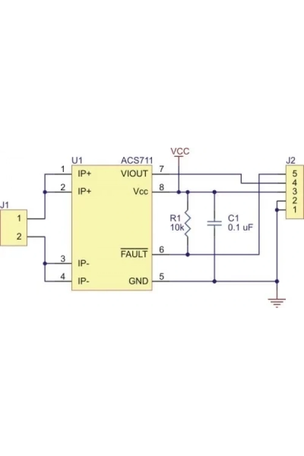 ACS711EX Akım Sensörü -31A / +31A