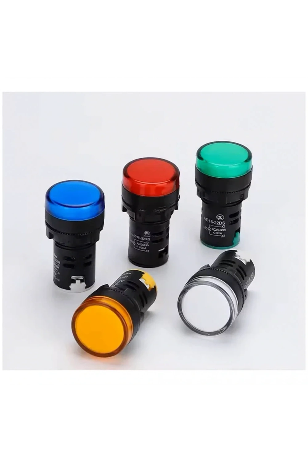 AD22-22DS 22MM Sinyal Lambası Sarı 220V