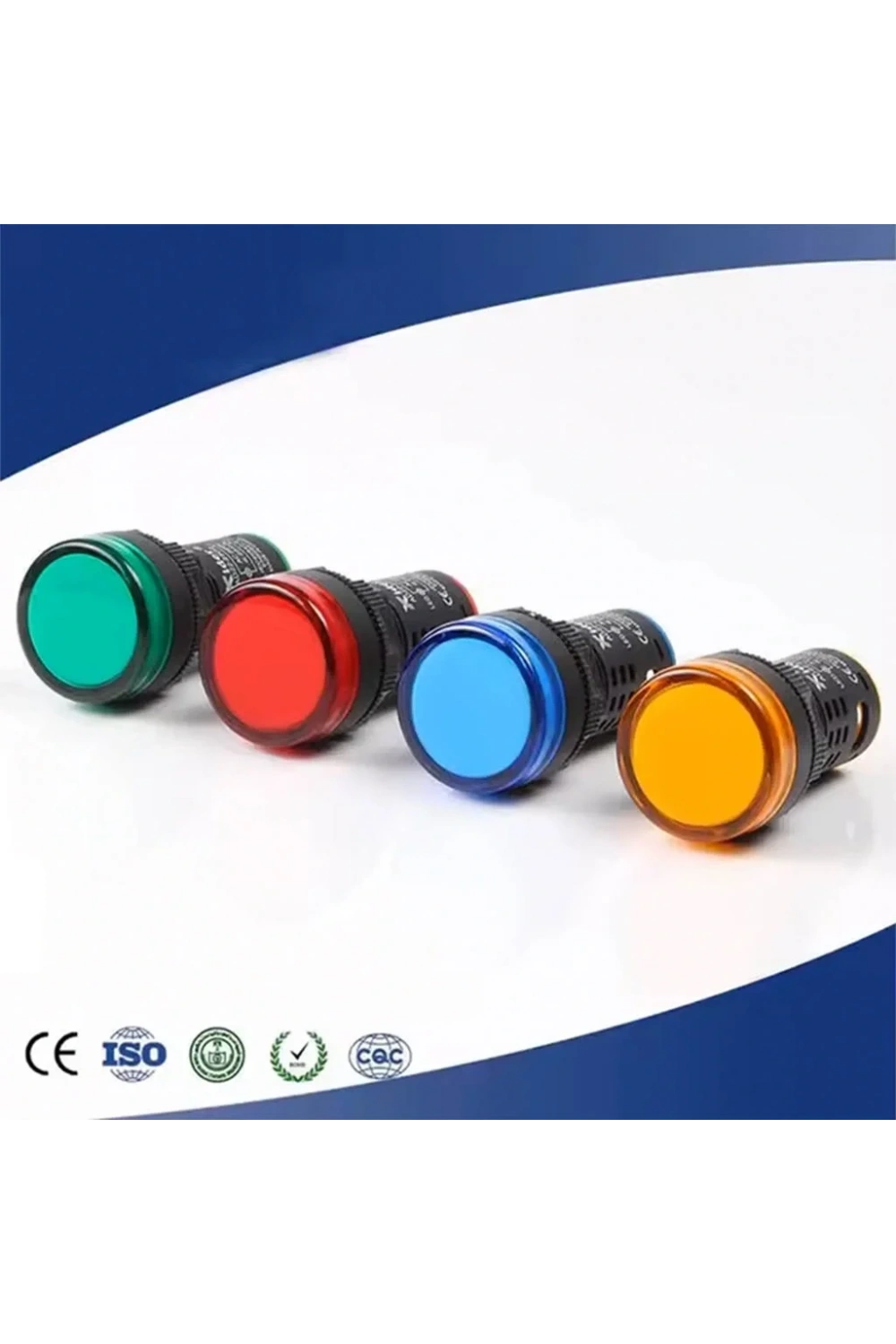 AD22-22DS 22MM Sinyal Lambası Yeşil 220V