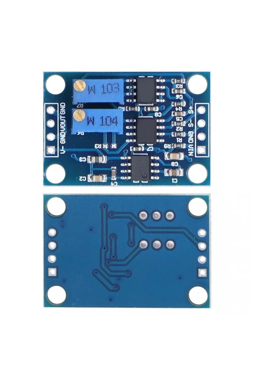 AD620 Yüksek Hassasiyetli Mikrovolt Sinyal Kuvvetlendirici Modül DC 12V