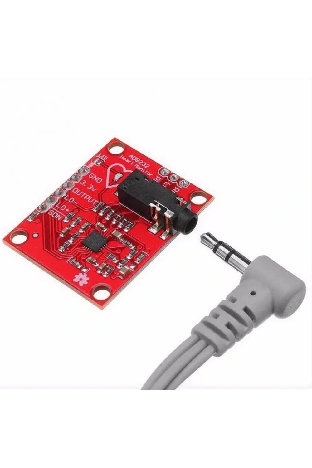 AD8232 EKG Kalp Atışı Nabız Grafiği İzleme EKG Modülü Kiti