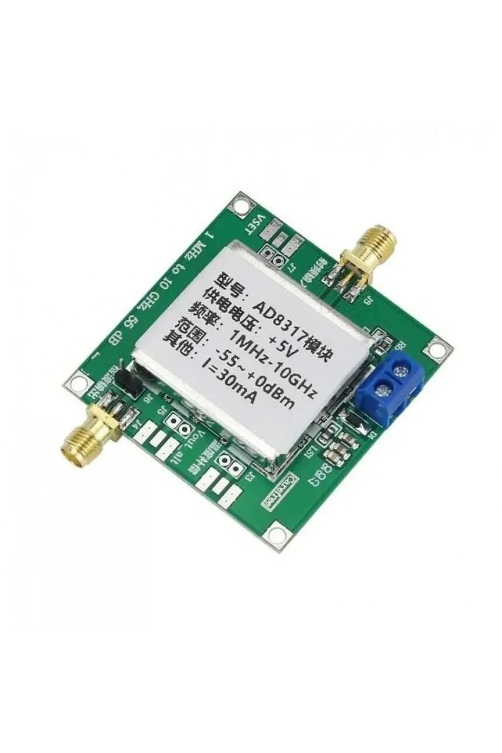 AD8317 DC 5V 1M-10000Mhz RF Sinyal Amplifikatör Modülü