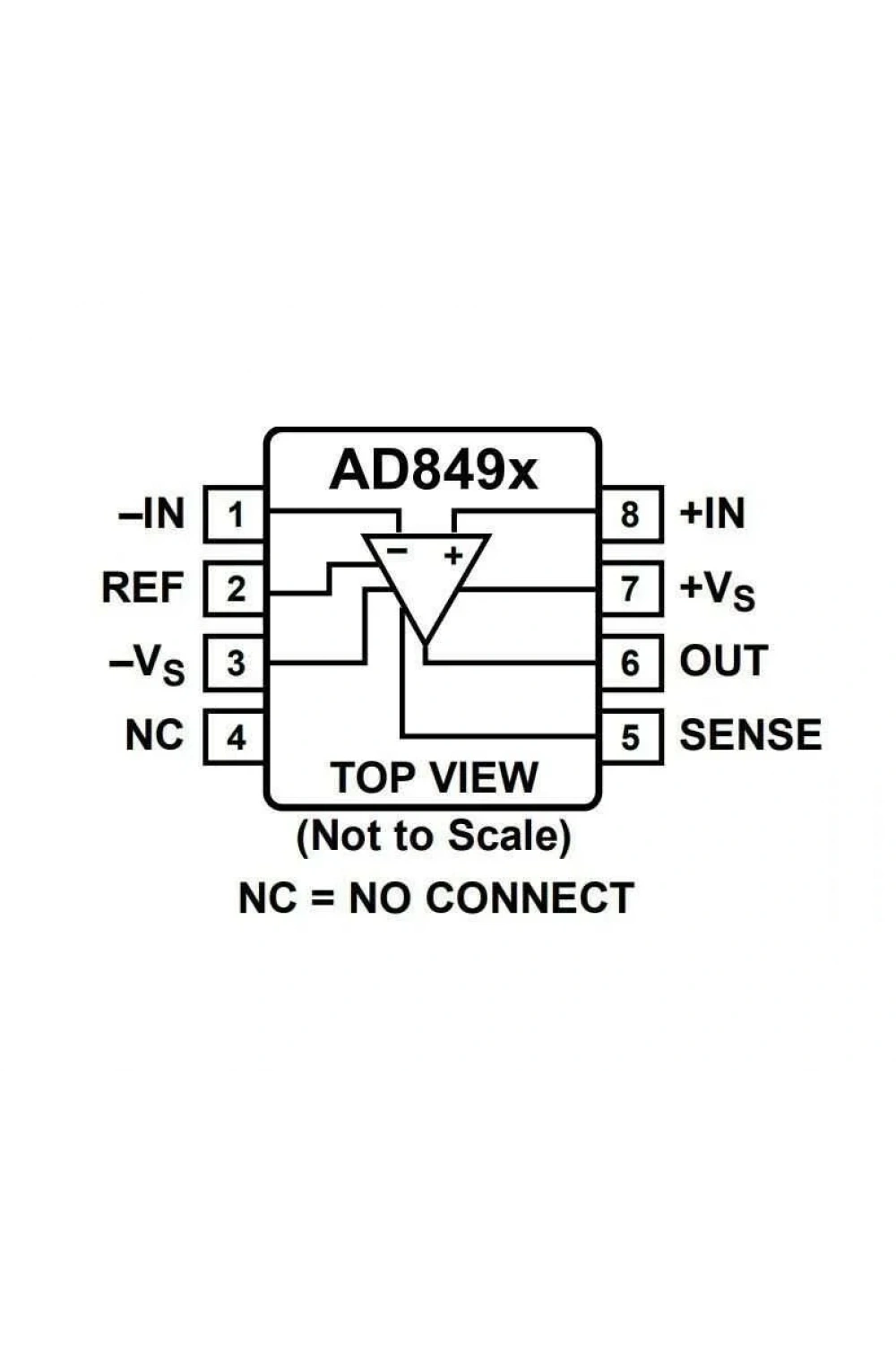 AD8495ARMZ-R7TR MSOP-8 Termokupl Amplifikatör Entegresi