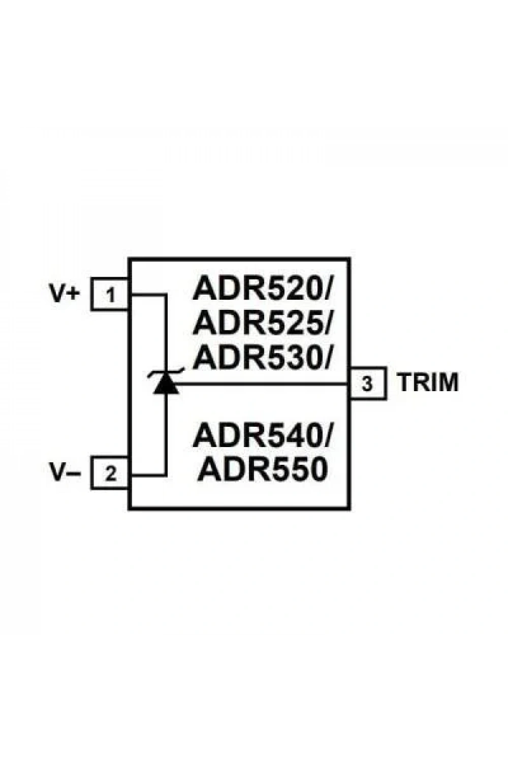 ADR525ARTZ-R2 SOT23-3 Smd Voltaj Referans Entegresi