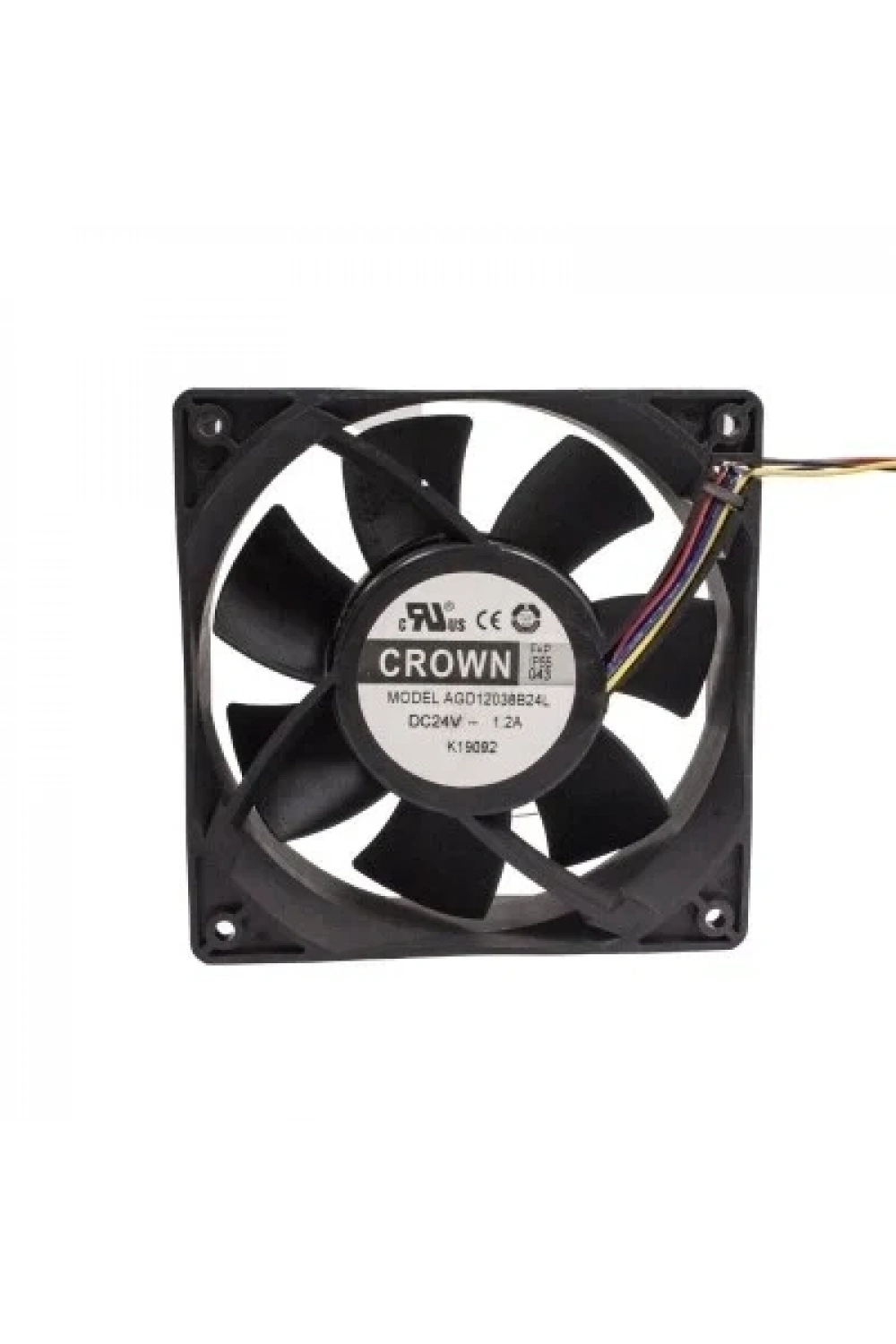 AGD12038B24L 24V 1.2A Metal Fan 120x120x38mm