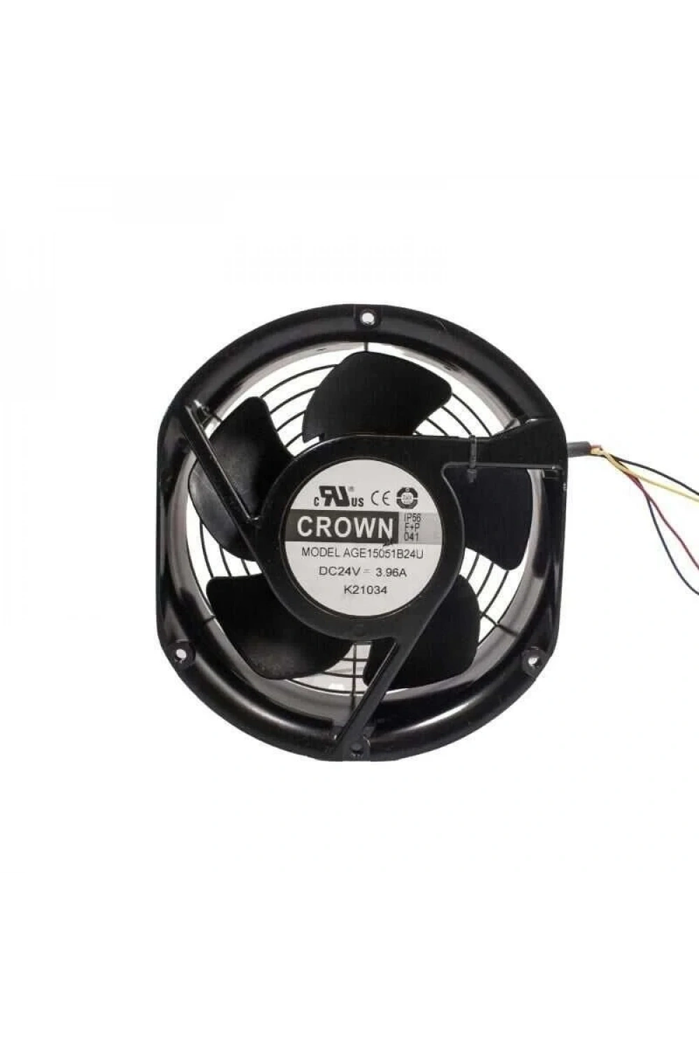 AGE15051B12U 24V 3.96A Metal Fan 150x170x52mm