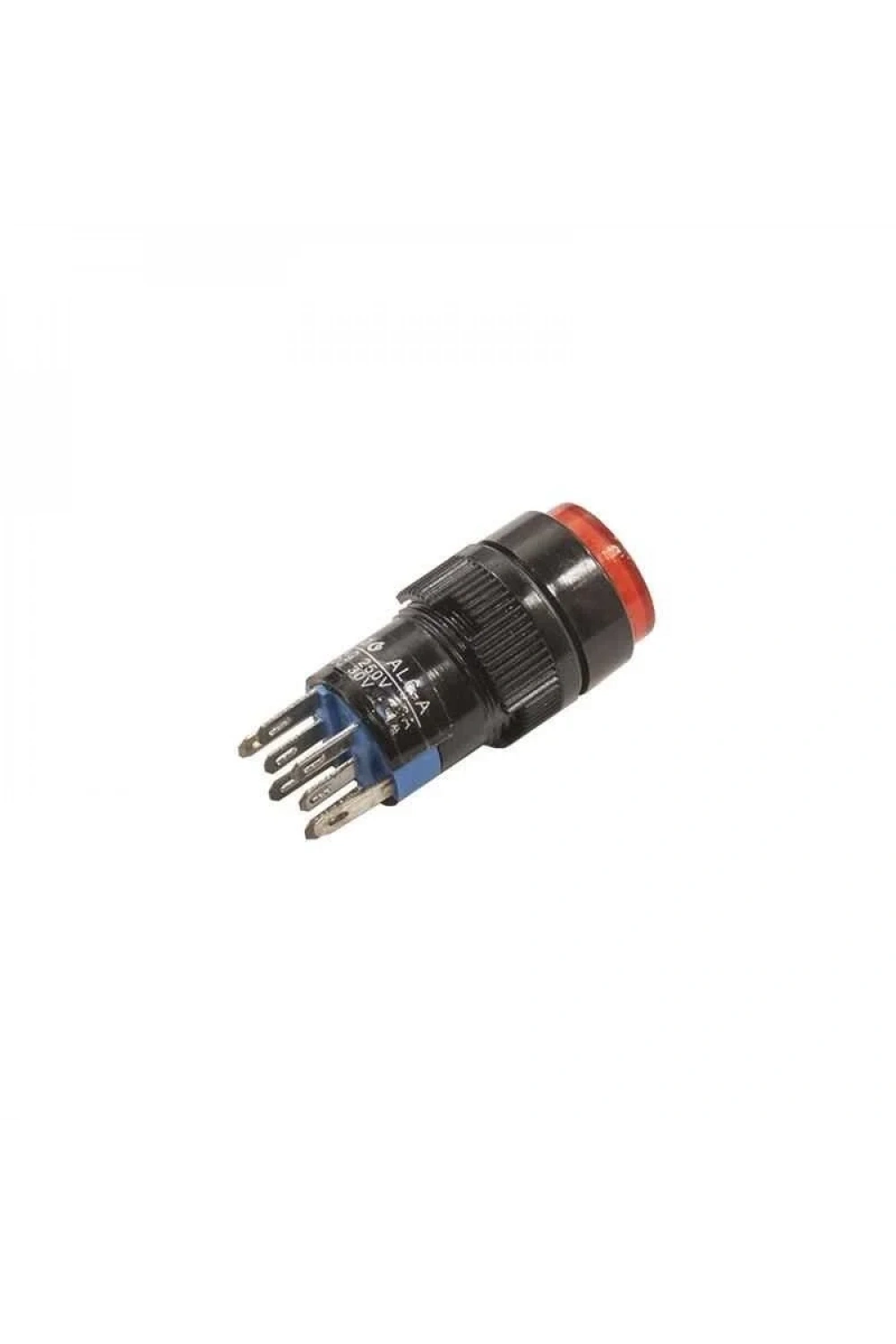 AL6-A 16mm 24V Kırmızı Anahtarlı Buton