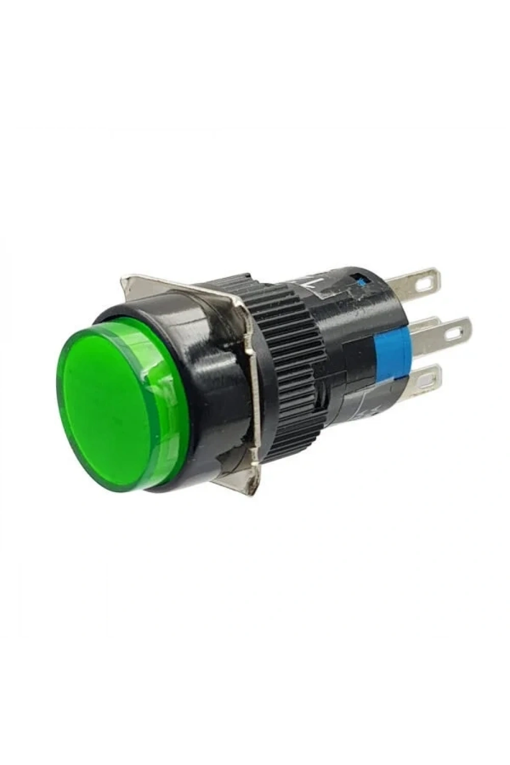AL6-M 16mm 30V Green Illuminated Momentary Button
