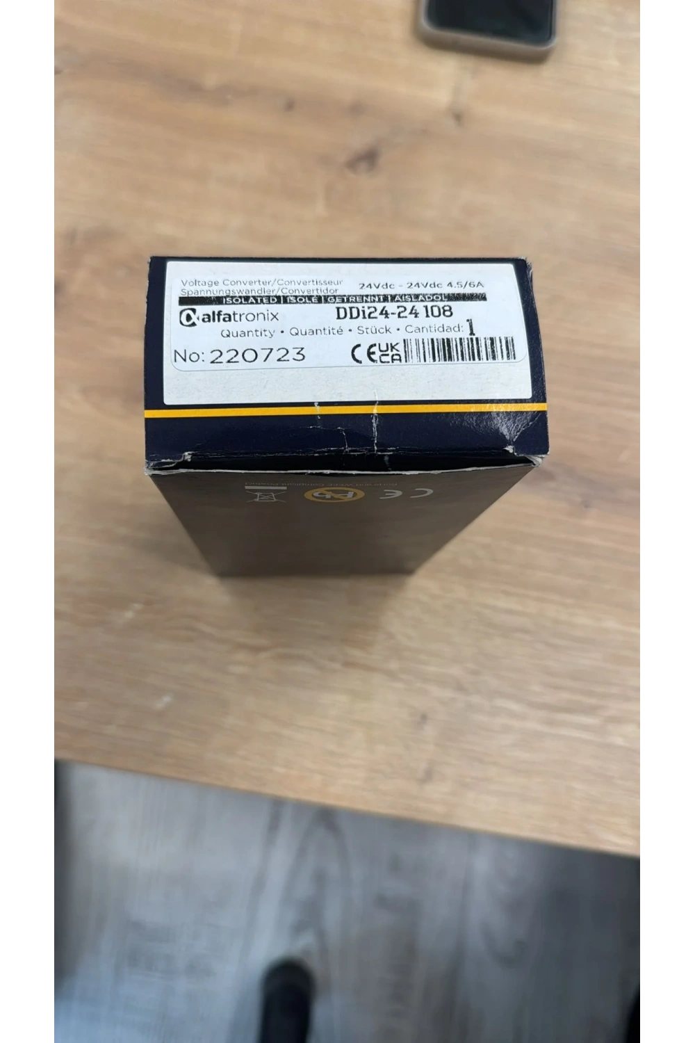 Alfatronix DDI 24-24 108W 4.5A DC-DC Dönüştürücü 24V’den 24V’ye