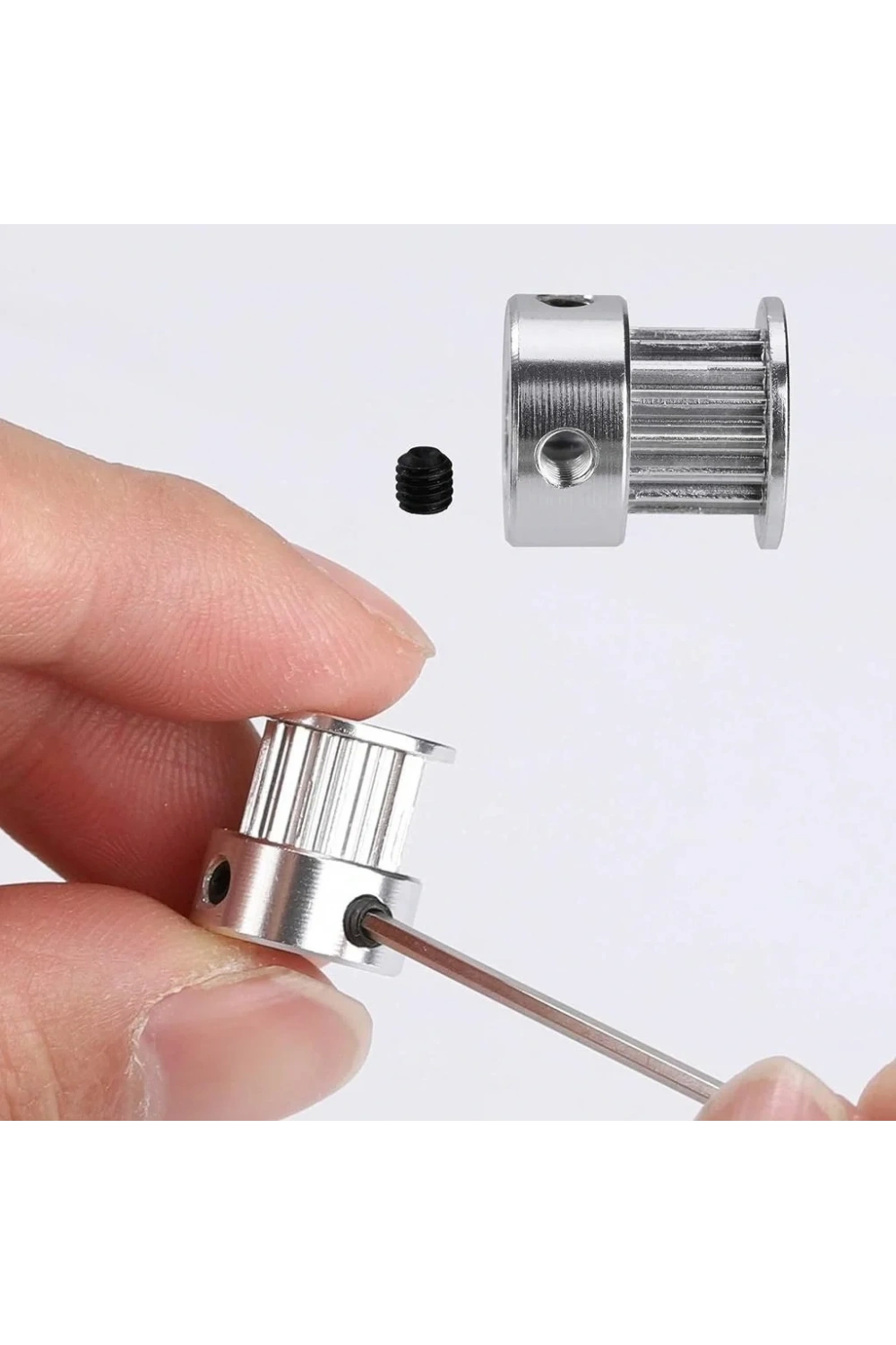 Alüminyum GT2 Kasnak 16 Diş 4mm İç Çap