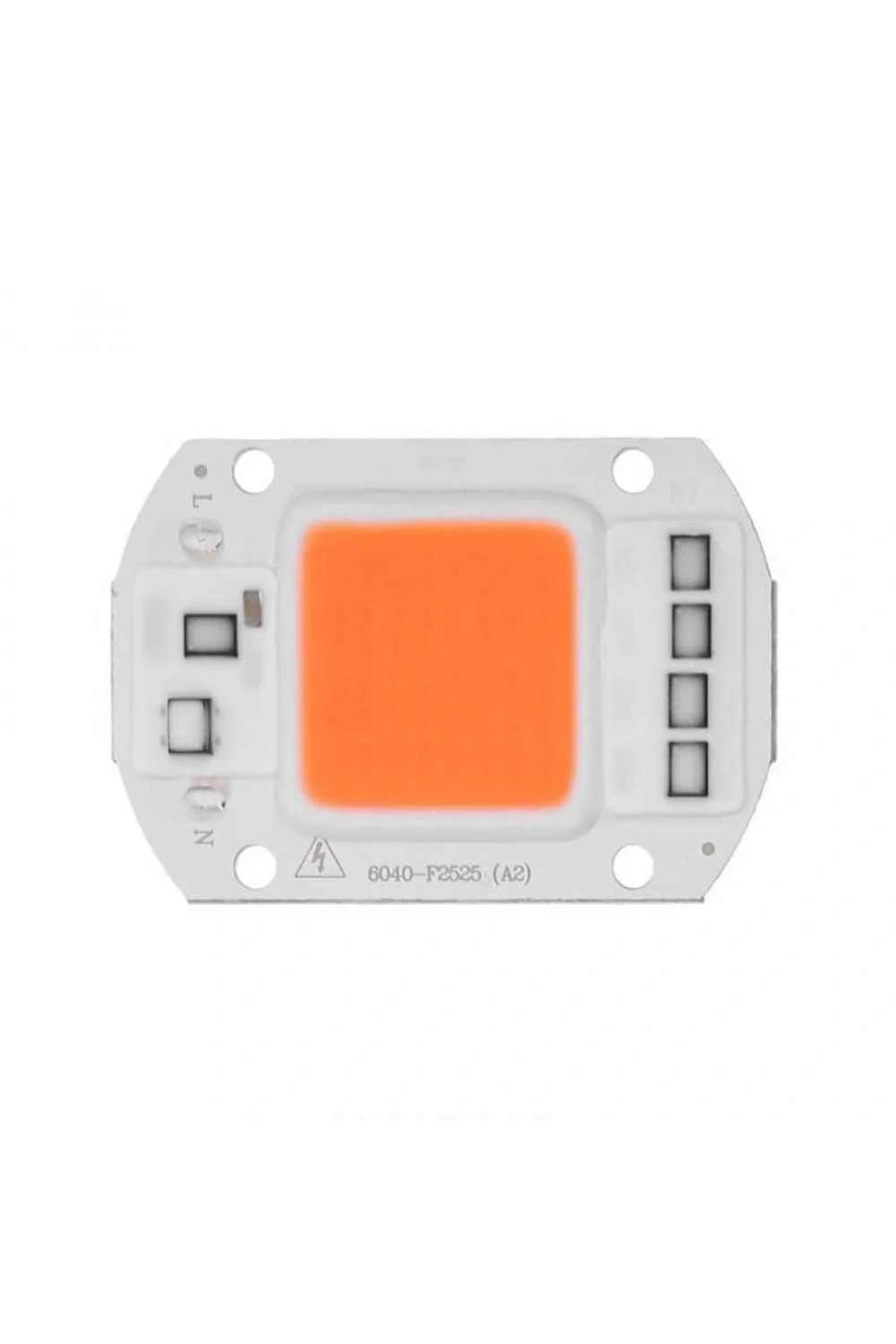 Amber Kehribar 220V Projektör Cob Led 50W Driver Çipli