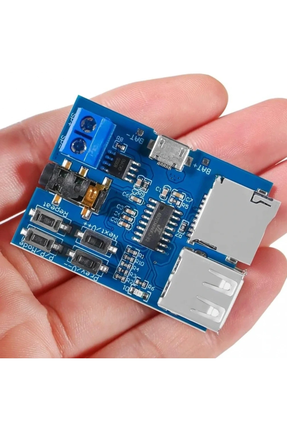 Amplifikatör Devresi Mono 3W / MP3 Çalar Devresi