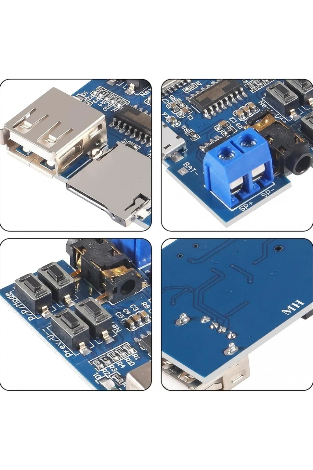 Amplifikatör Devresi Mono 3W / MP3 Çalar Devresi