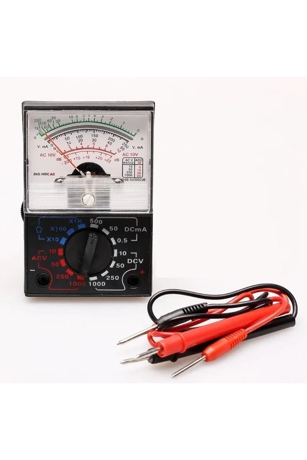 Analog Çok Amaçlı Taşınabilir El Tipi Multimetre MF-110A