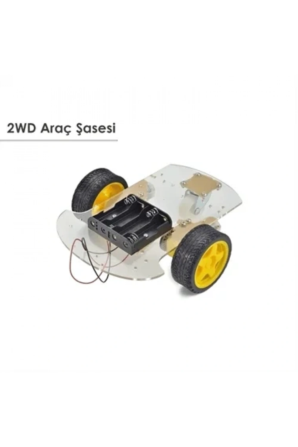 Arduino 2WD Araç Seti - Engelden Kaçan Robot Kiti - Videolu