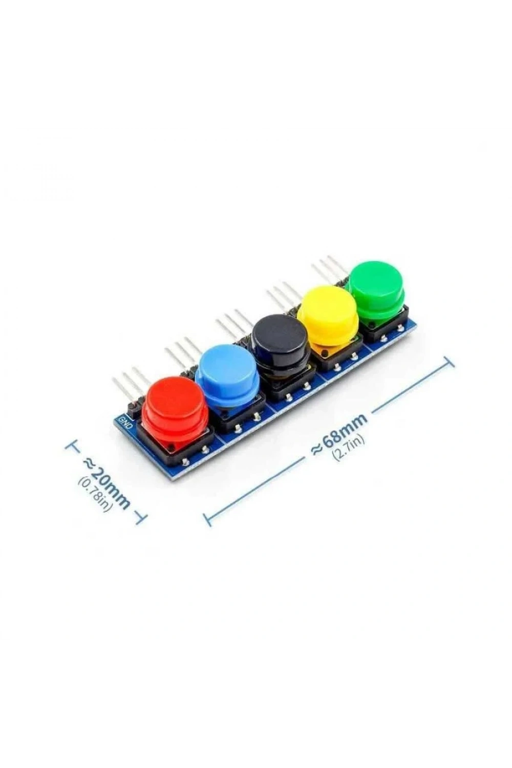 Arduino 5li Buton Modülü