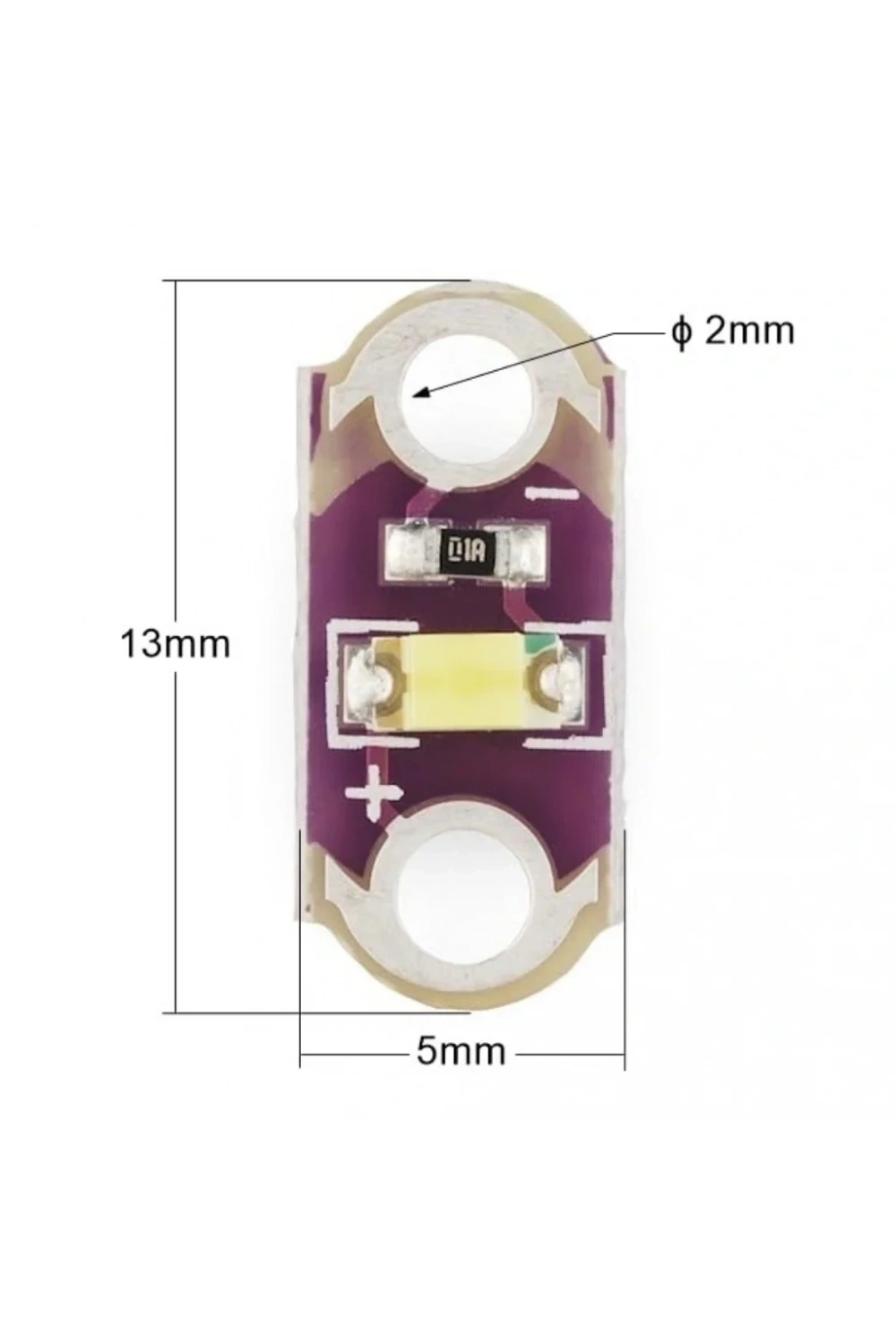 Arduino LilyPad Led - Kırmızı
