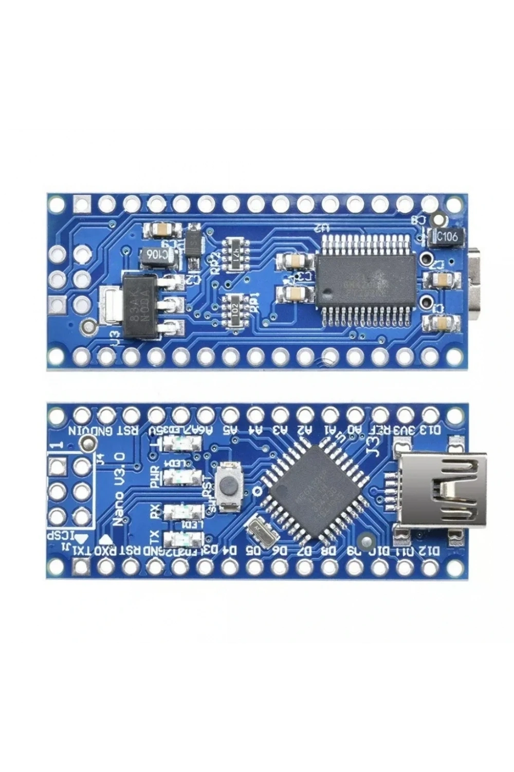 Arduino Nano 328 FT232 (Klon) - (USB Kablolu)