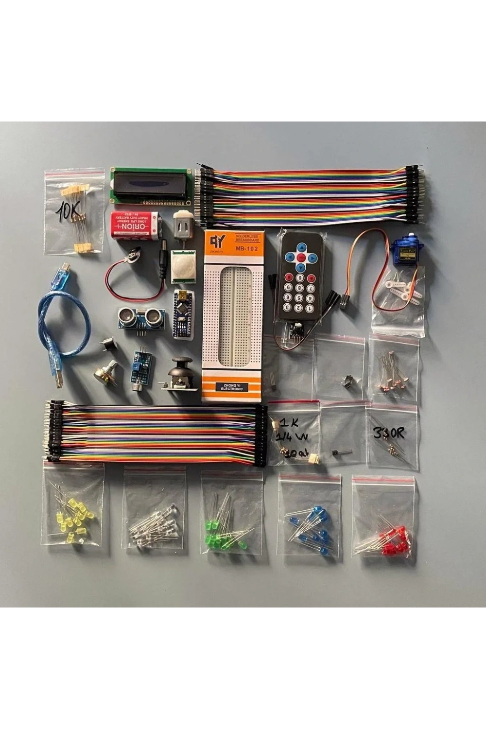 Arduino Nano Set Süper Başlangıç Hobi Seti 111 Parça