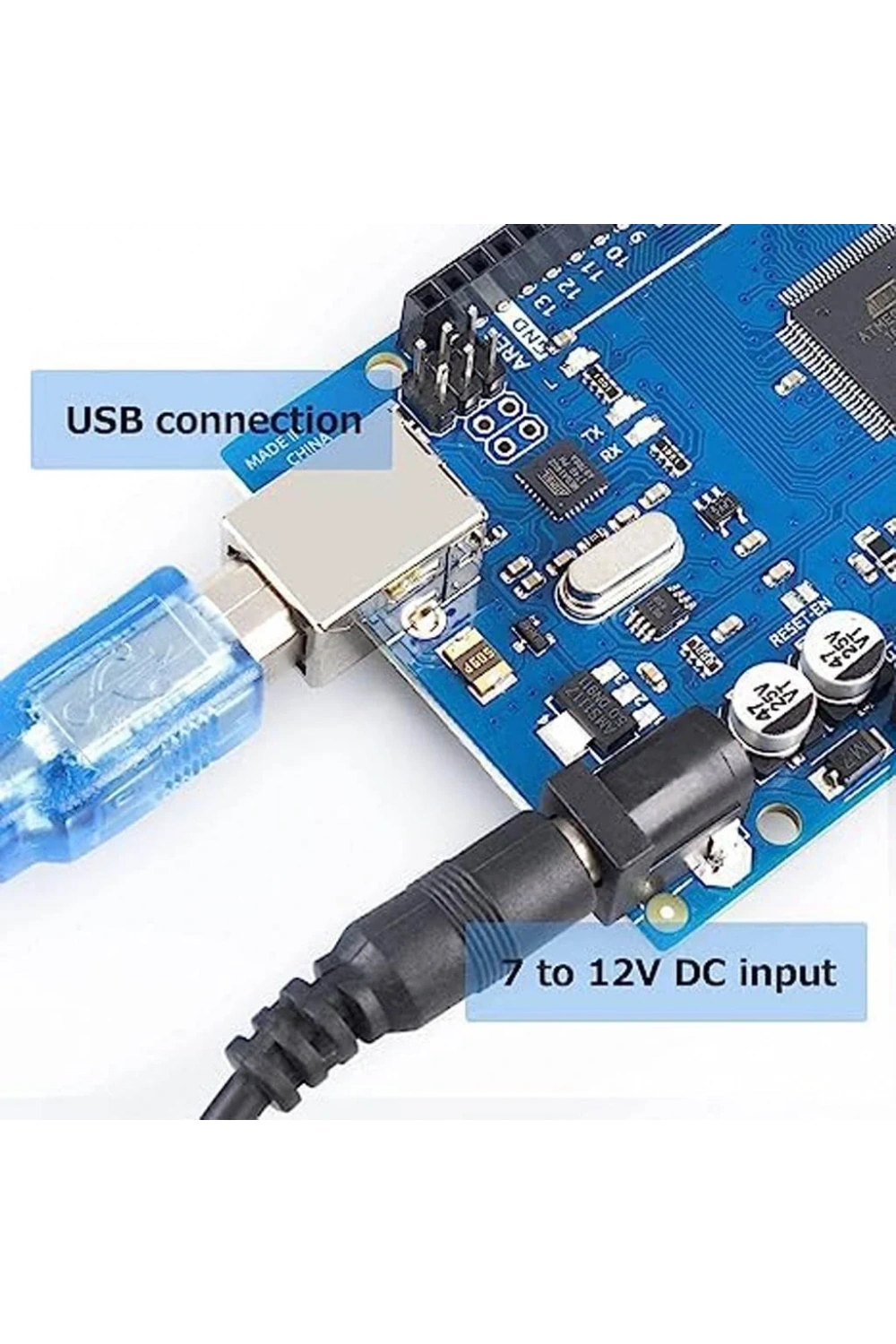Arduino Uno R3 Ch340 Chip + Usb Kablo